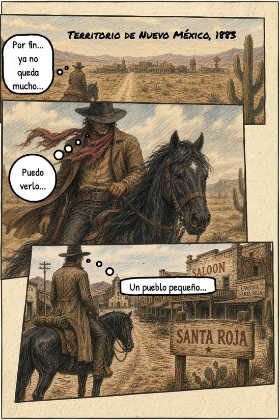 A page from La Carta Negra