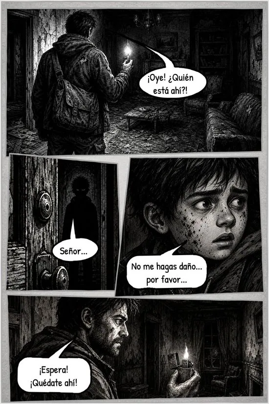 A page from La Casa en la Colina