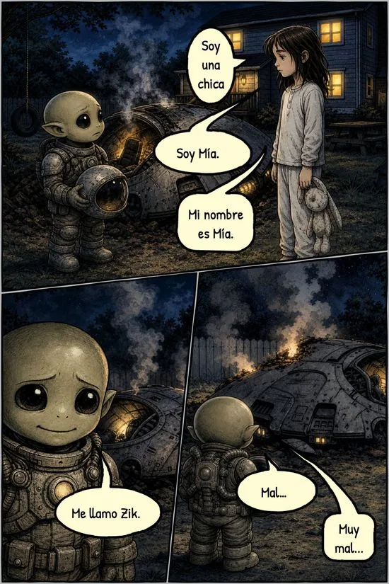 A page from La Llegada